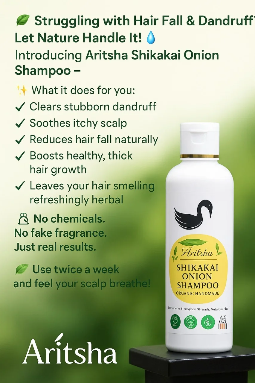 Aritsha Shikakai Onion Shampoo